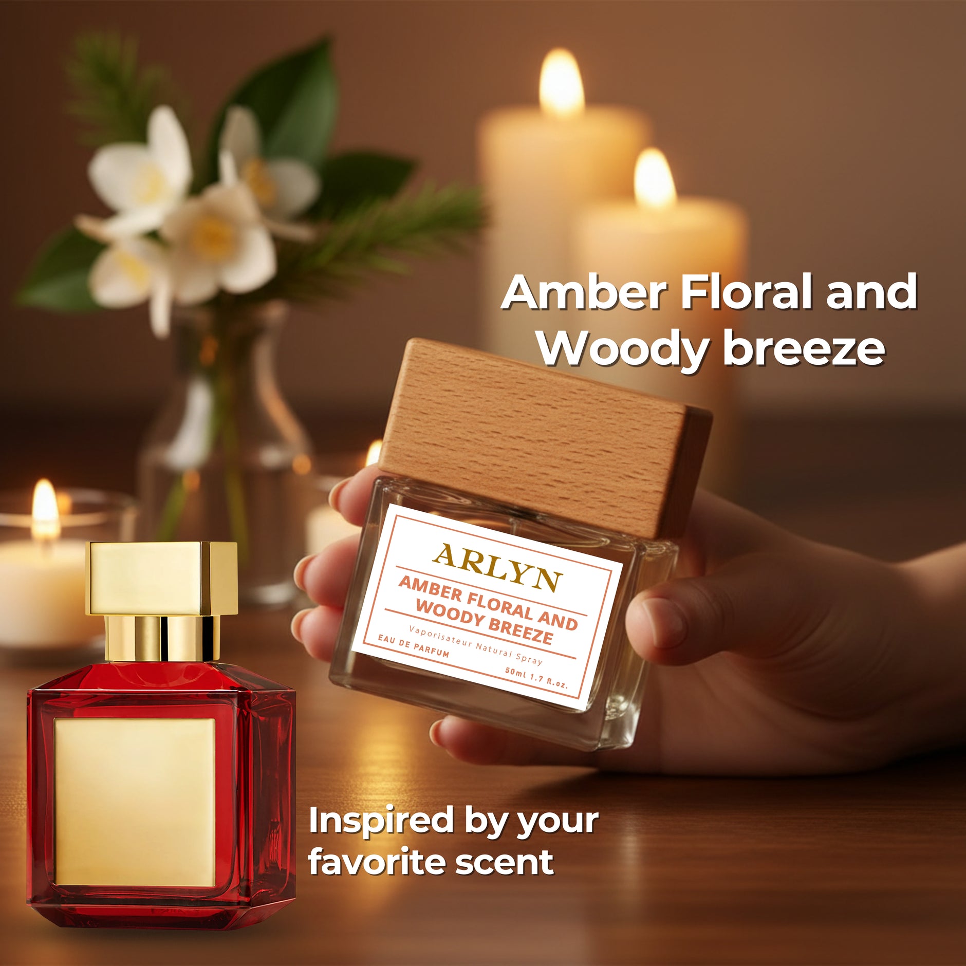 Amber Floral and Woody Breeze - Inspired by MFK's Baccarat Rouge