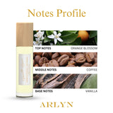 Arlyn Warm Sandalwood & Vanilla Bean Roll On Fragrance Oil Combo For Women, Vegan, Eco Conscious, Made In USA (0.34 Fl oz/ 10 ml Each)